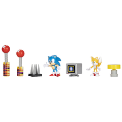 Sonic Playset 40468 - The Hedgehog 25cm Colina Sonic + Tiles