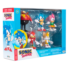 Sonic Playset Pack De 5 Figuras Articuladas Clásicas De Colección 40509 en internet