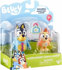 Bluey 13044 // 13082 Set de 2 Figuras Familia y Amigos Varios modelos en internet