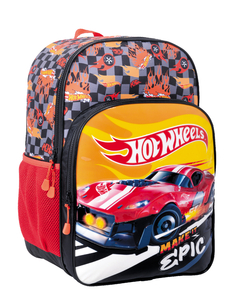 Mochila 75132 Hot Wheels Espalda 16" Epic Line Negra en internet