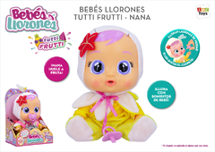 Muñeca Bebes Llorone Cry Babies Tutti Frutti - tienda online