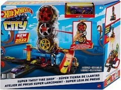 Hot Wheels City Super Tienda De Llantas - Mattel Hotwheels