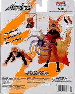 Naruto Figura Articulada 17cm 37711 - Naruto Uzumki Tailed Beast en internet