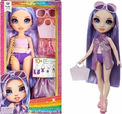 Rainbow High 120377 Muñeca Serie Swim & Style Fashion Violet