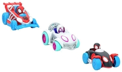 Spidey Figuras Vehiculos Autos Individuales Miles Gosth Spider Gwen Jazware - comprar online