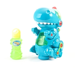 Bubble Fun 99493 Burbujero 20cm Dino T-Rex Luz y Sonido Azul - tienda online