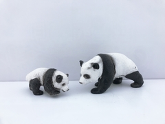 Animal World 99720 Playset 19cm - Pack x2 - Panda Flia - comprar online
