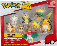 Pokemon 2542 - Battle Figure Set x8