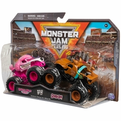 Monster JAM - Escala 1:64 Pack x2 - Monster Mutt vs Scooby Doo - comprar online