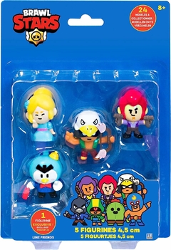 Brawl Stars - 2040 Set x5 Mini Figura 4,5cm - tienda online