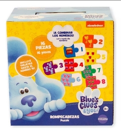 Pistas de Blue Juego Mesa Asociacion Numeros 1649