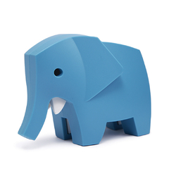 Halftoys Animal Playset 16cm Elefante + Diorama Muñeco encastre iman