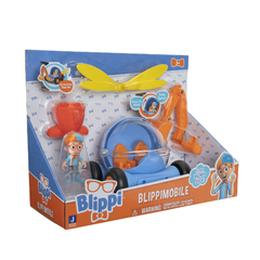 Blippi 86210 - Playset Vehiculo Espacial con Figura 5cm - All4Toys
