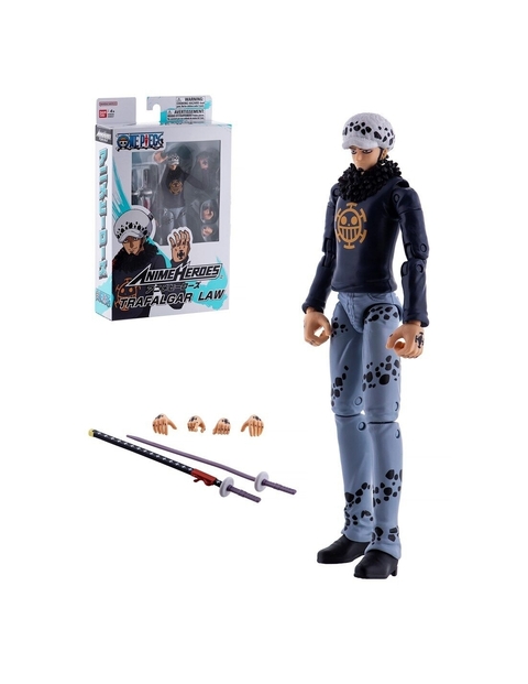 One Piece Figura Articulada 17cm 36937 - Trafalgar D. Law