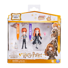 Muñecos Articulados Harry Potter 8cm Mini Magical Wizarding Ron & Ginny Pck 6061834
