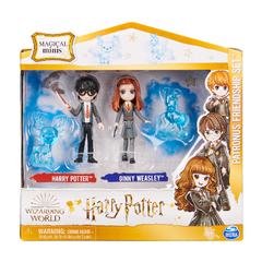 Muñecos Articulados Harry Potter 8cm Mini Magical Wizarding Harry & Ginny Pck 6063830