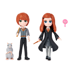 Muñecos Articulados Harry Potter 8cm Mini Magical Wizarding Ron & Ginny Pck 6061834 - comprar online