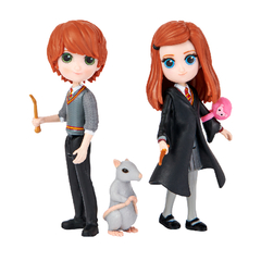 Muñecos Articulados Harry Potter 8cm Mini Magical Wizarding Ron & Ginny Pck 6061834 en internet