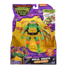 Tortugas Ninja 83350 Figura Articuladas 15cm Playmates Nueva Pelicula Gritos Ninja - All4Toys