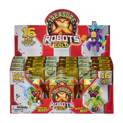 Treasure X 41690 - Robots Gold Mini Robot 8Lvl - All4Toys