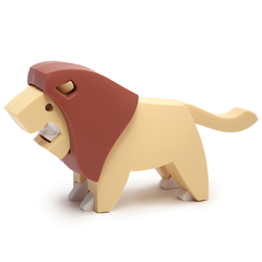 Halftoys Animal Playset 16cm Leon + Diorama Muñeco encastre iman en internet