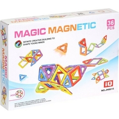Bloques Magneticos Magic Magnetic de 36 piezas
