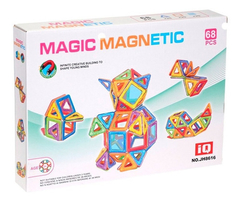 Bloques Magneticos Magic Magnetic de 68 piezas