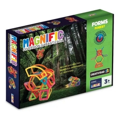 Bloques Magneticos Juegos Magnifc Forest 47 Piezas