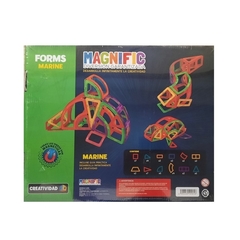 Bloques Magneticos Juegos Magnifc Set Marine 46 Piezas - comprar online