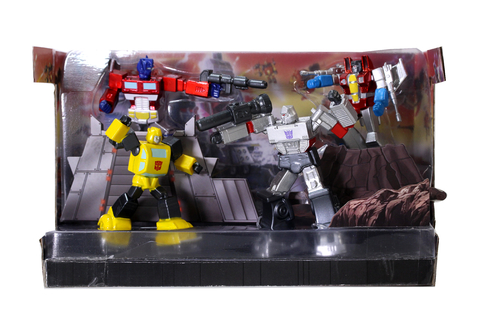 PlaySet Jada 31352 Transformers Diorame Set Scene x4