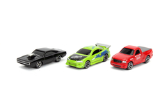 Vehiculo Jada 31123 4cm Fast & Furious NV1 Pack x3 - comprar online