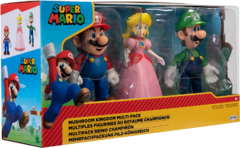 Mario Bros 40501 - Figura Articulada 11cm - Pack x3 Figuras