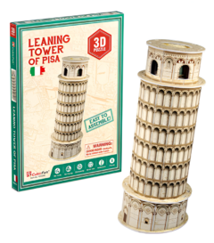Cubic Fun Rompe 3D 67328 Torre Inclinada de Pisa Italia 8Piezas