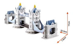 Cubic Fun Rompe 3D 67329 Puente de la Torre Londres 32Piezas - comprar online