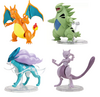 Pokemon 2406 - Trainer Team Figura Articulada 6" Charizard - Mewtow - Tyranitar - Suicune