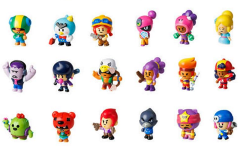 Figuras De Acción Surtidos Brawl Star - Aliss