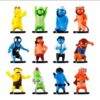 Gang Beast 2020 Set x3 Figuras Articuladas 5,7cm