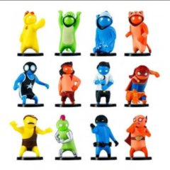 Gang Beast 2020 Set x3 Figuras Articuladas 5,7cm