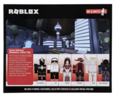 ROBLOX Orig 10729 - Set x6 Personajes Tower Defense - All4Toys