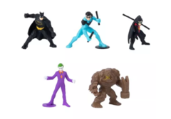 Batman Pack x5 Mini Figuras 5cm Cod. 67859 en internet