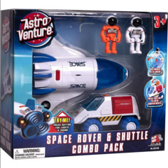 Astro Venture 63140 Playset 23cm Transbordador y Vehiculo
