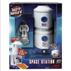 Astro Venture 63113 Playset 23cm Astronauta + Estacion Espacial