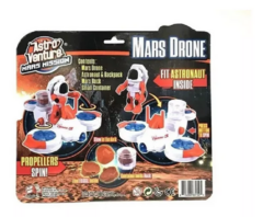 Imagen de Astro Venture 63152 Playset 18cm Astronauta + Drone Espacial