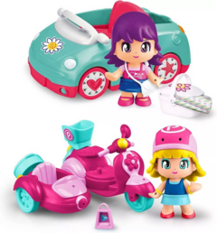 Pinypon 12713 - Figura + Moto Sidecar y Accesorios Picnic en internet