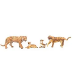 Animal World 99741 Playset 31cm - Pack x4 - Tigres Flia - comprar online