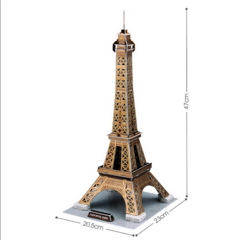 Cubic Fun Rompe 3D 67300 Torre Eiffel Paris 39 Piezas - comprar online