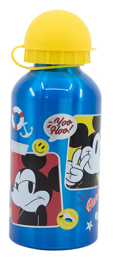 Bazar Mickey Mouse 1125 Botella 400ml Aluminio