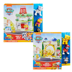 Paw Patrol 17772 Playset Escenario Cat Pack + 2 Fig Spin Master Rory y Skye - All4Toys