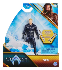 Figura Accion 36804 - Aquaman The movie - 10cm Original Spin Master Acuaman Black Manta ORM Spin Master