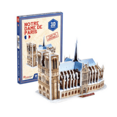 Cubic Fun Rompe 3D 67330 Notre Dame Paris 39 Piezas